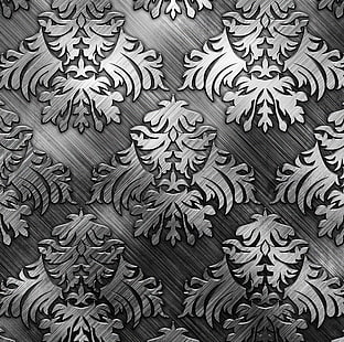 metal, pattern, silver, texture, background, steel, metallic, HD wallpaper HD wallpaper
