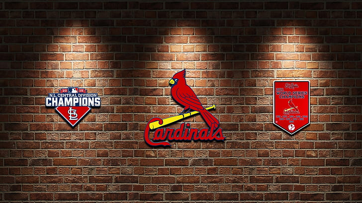 Basebol, St. Louis Cardinals, Emblema, Logotipo, MLB, HD papel de parede