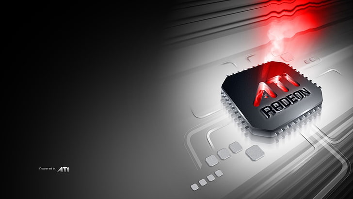 ATI Radeon digitales Hintergrundbild, Grafikkarte, Chipsatz, Ati Radeon, HD-Hintergrundbild