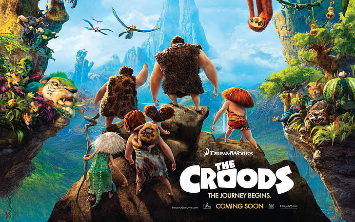 The Croods 2013 Película, Fondo de pantalla HD