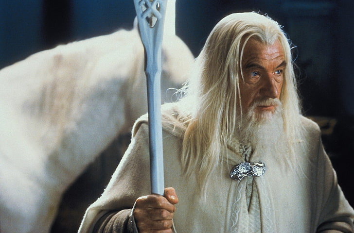Le Seigneur des anneaux, Le Seigneur des anneaux: les deux tours, Gandalf, Ian McKellen, Fond d'écran HD