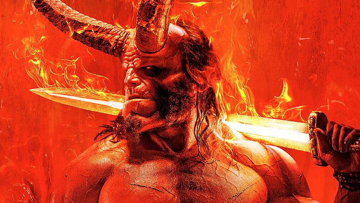 Hellboy, 2019, 4K, HD-Hintergrundbild