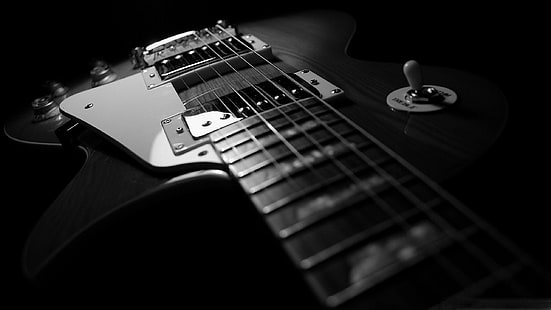 música abstrata les paul guitars gibson sg monocromático, música abstrata, paul, guitarras, gibson, monocromático, HD papel de parede HD wallpaper