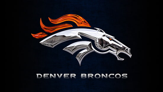 Denver Broncos skrivbord för sena bakgrunder, HD tapet HD wallpaper