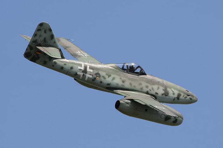 fighter, war, bomber, jet, world, Second, times, Me.262, spy plane, Messershmitt, HD wallpaper