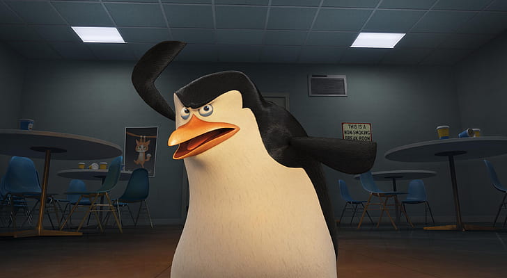 Movie, Penguins of Madagascar, HD wallpaper