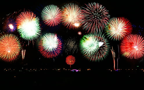 Fireworks HD, fireworks display, photography, fireworks, HD wallpaper HD wallpaper