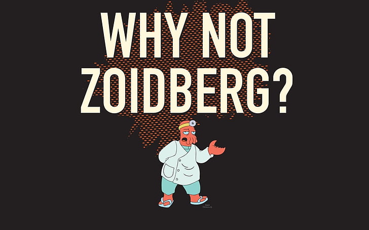Zoidberg character illustration, Futurama, cartoon, animated movies, animation, HD wallpaper