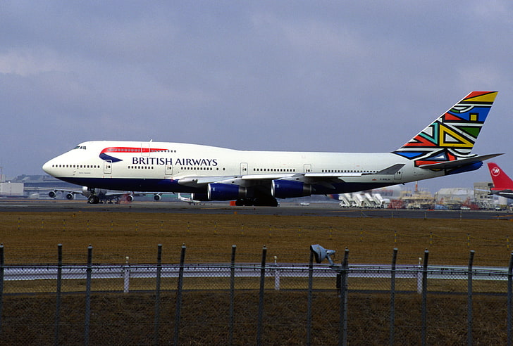 747, самолет, авиалайнер, самолет, Боинг, Боинг 747, самолет, транспорт, HD обои