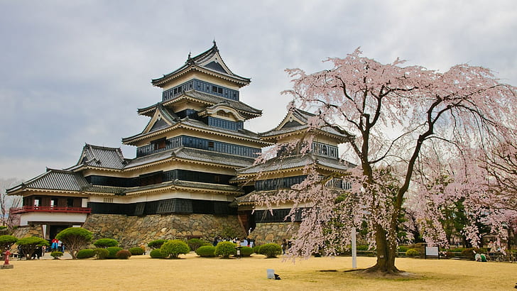 Castelo de Matsumoto, HD papel de parede