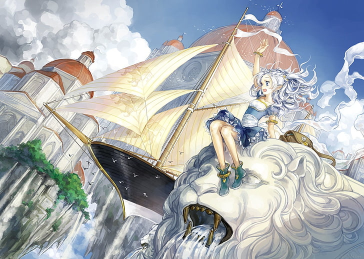 Anime, Fantasiekunst, HD-Hintergrundbild