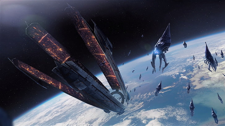 Mass Effect, Mass Effect 3, Citadel (Efeito de massa), HD papel de parede