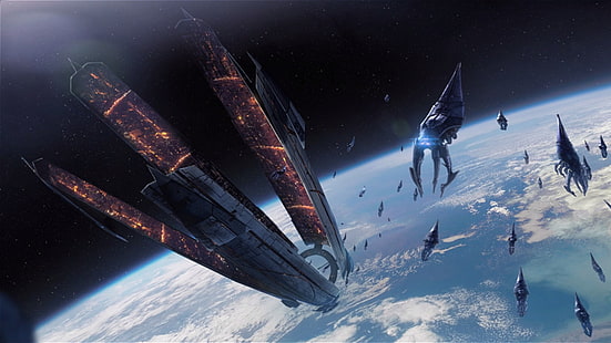 Mass Effect, Mass Effect 3, Цитадела (Mass Effect), HD тапет HD wallpaper
