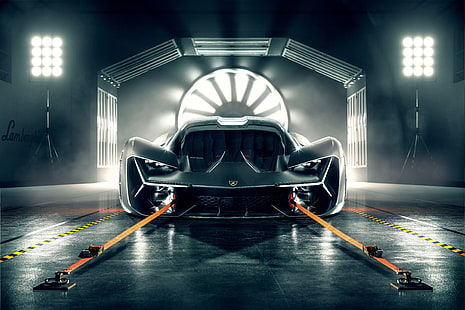 Lamborghini Terzo Millennio, 2019, 4K, HD-Hintergrundbild HD wallpaper