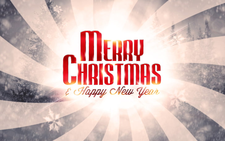 сив фон с наслагване на текст, светлина, лента, надпис, шарки, боя, нова година, Коледа, цветове, линии, празници, думи, ивици, 2560x1600, букви, весела Коледа и честита нова година, HD тапет