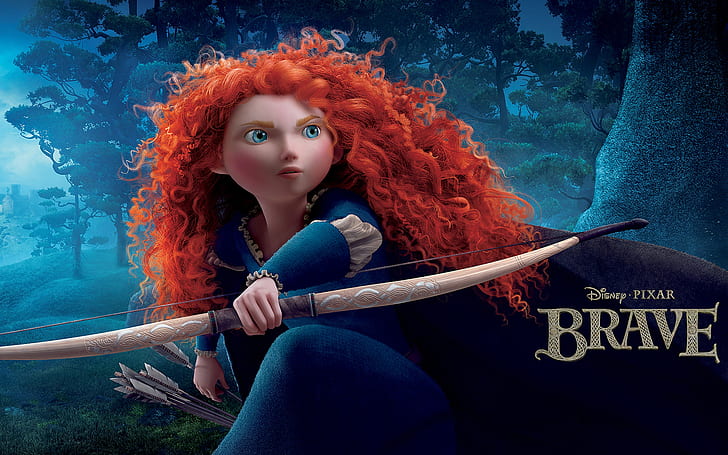 Disney Pixar Brave, ดิสนีย์, พิกซาร์, ผู้กล้าหาญ, วอลล์เปเปอร์ HD