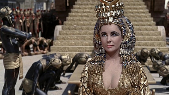 cleopatra, drama, egipto, elizabeth, historia, taylor, Fondo de pantalla HD HD wallpaper