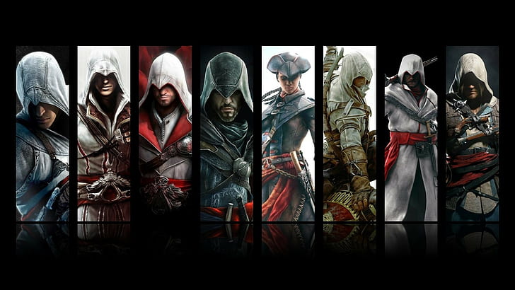 Assassins, Assassin's Creed, Jeux vidéo, jeu assassin's creed, assassins, assassin's creed, jeux vidéo, Fond d'écran HD
