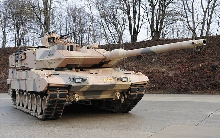 танк, Бундесвер, Leopard 2A7 +, Бундесвер, Германски основен боен танк, подобрена версия на танка, Леопард 2A7 +, HD тапет