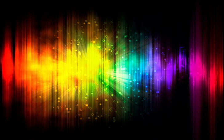 rainbow background desktop, HD wallpaper