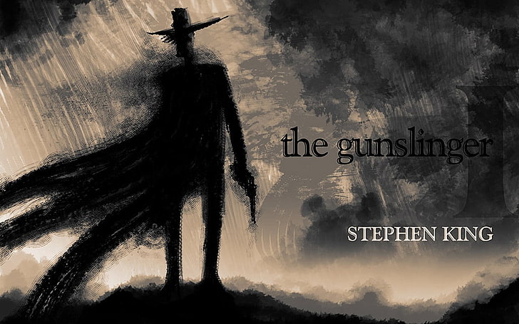 El pistolero de Stephen King póster, The Dark Tower, Stephen King, Fondo de pantalla HD