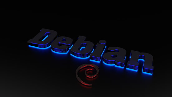 Debian light signage, Linux, Debian, HD wallpaper HD wallpaper