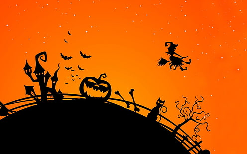 immagini di Halloween per lo sfondo del desktop, Sfondo HD HD wallpaper