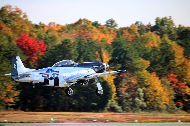 Perak Cepat, pesawat, kendaraan, Mustang P-51 Amerika Utara, Wallpaper HD
