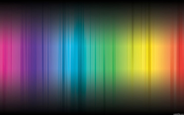 ภาพวาดนามธรรมหลากสีเส้นสีสันลายเส้นแนวตั้ง, วอลล์เปเปอร์ HD