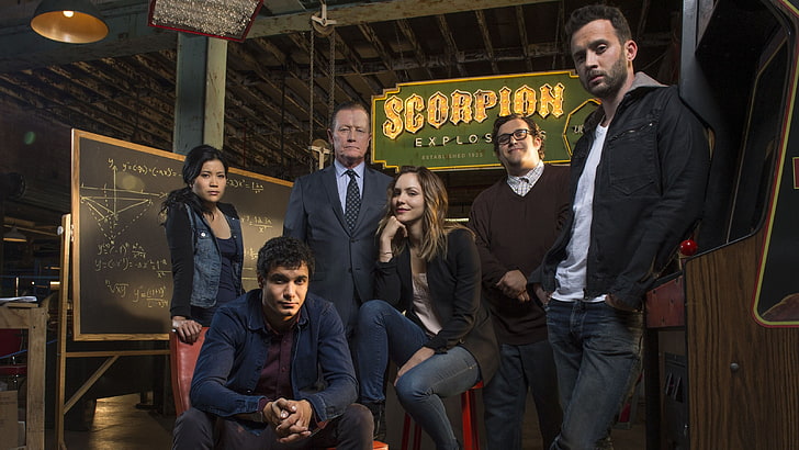 Scorpion (TV-show), matematik, HD tapet