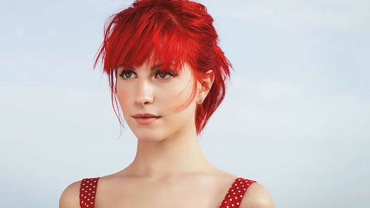 Paramore, Hayley Williams, kadınlar, şarkıcı, kızıl saçlı, HD masaüstü duvar kağıdı