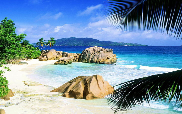 La Digue Seychelles Hq Hintergrund 9372, HD-Hintergrundbild