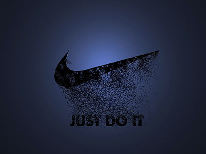 Лого на Nike Just Do It, лого на Nike, Друго,, лого, nike, марка, HD тапет HD wallpaper