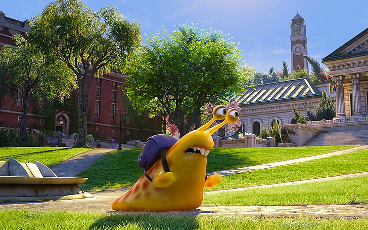Pixar, Disney, фильмы, университет монстров, анимационные фильмы, HD обои