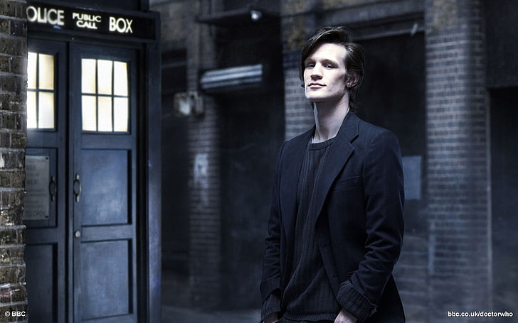 Doctor Who, O Doutor, Matt Smith, homens, TARDIS, Décimo Primeiro Doutor, HD papel de parede