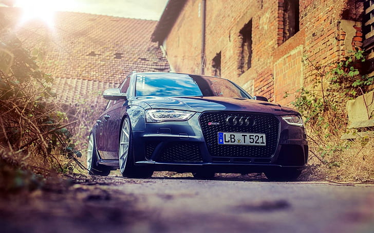 Audi RS4 Vossen Ruedas, audi, vossen, ruedas, Fondo de pantalla HD