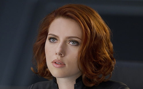 Os Vingadores, Viúva Negra, Scarlett Johansson, HD papel de parede HD wallpaper