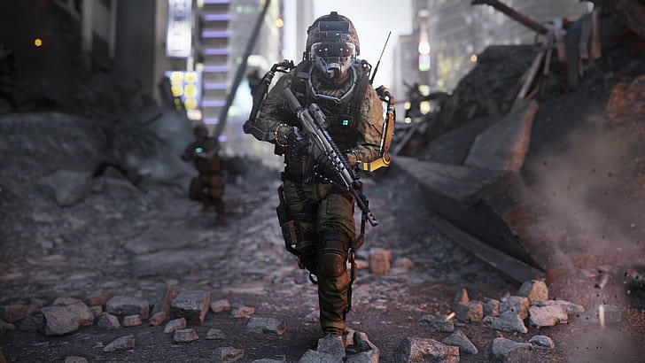 Spieler, Call of Duty, Call of Duty: Fortgeschrittene Kriegsführung, HD-Hintergrundbild