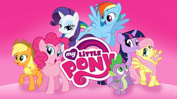 Tapeta cyfrowa My Little Pony, My Little Pony, MLP, Friend is Magic, Tapety HD