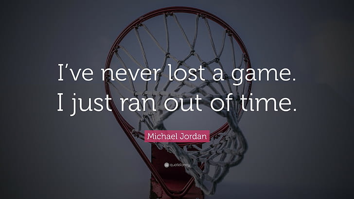 motivation, citation, filets, Michael Jordan, basket-ball, fond simple, texte, sport, Fond d'écran HD