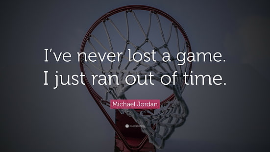 motivation, citation, filets, Michael Jordan, basket-ball, fond simple, texte, sport, Fond d'écran HD HD wallpaper