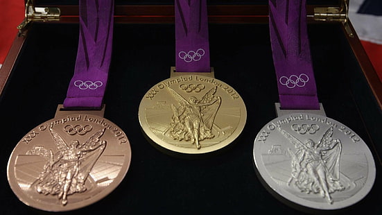 2012, oyunlar, altın, londra, madalya, olimpiyatı, olimpiyat, olimpiyatları, HD masaüstü duvar kağıdı HD wallpaper