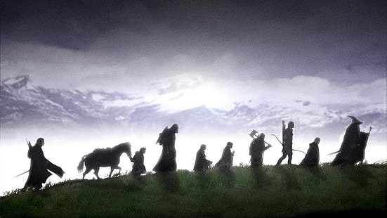 the lord of the rings the fellowship of the ring, HD wallpaper HD wallpaper