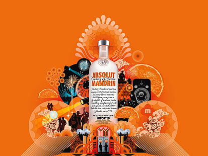 absolut, alcohol, vodka, HD wallpaper HD wallpaper
