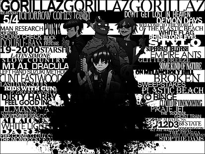 Musik, Gorillaz, HD-Hintergrundbild HD wallpaper