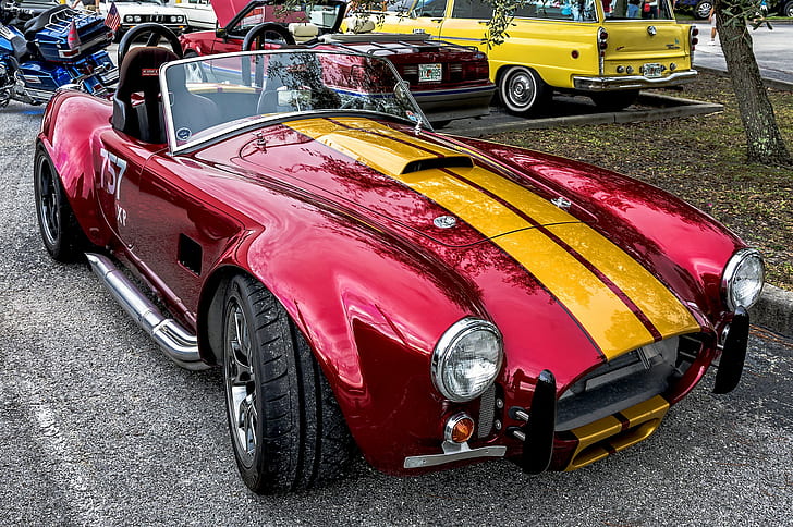 Shelby AC Cobra, Sportwagen, Shelby Cobra, Shelby AC Cobra, HD-Hintergrundbild