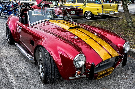 Shelby AC Cobra, Sportwagen, Shelby Cobra, Shelby AC Cobra, HD-Hintergrundbild HD wallpaper