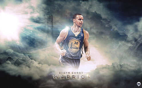 Stephen Curry, Stephen Curry, Golden State Warriors, baloncesto, Fondo de pantalla HD HD wallpaper