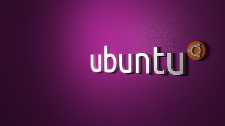 Logo Ubuntu, Linux, Ubuntu, logo, marchio, Sfondo HD