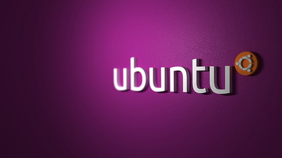 Ubuntuロゴ、Linux、ubuntu、ロゴ、ブランド、 HDデスクトップの壁紙 HD wallpaper